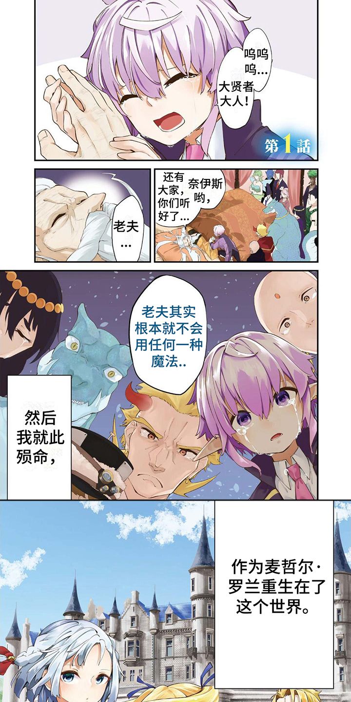 物理魔法师漫画,第1话1图