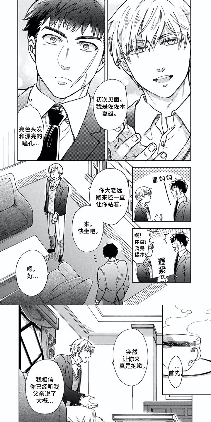 少爷的专属仆人漫画,第2话1图